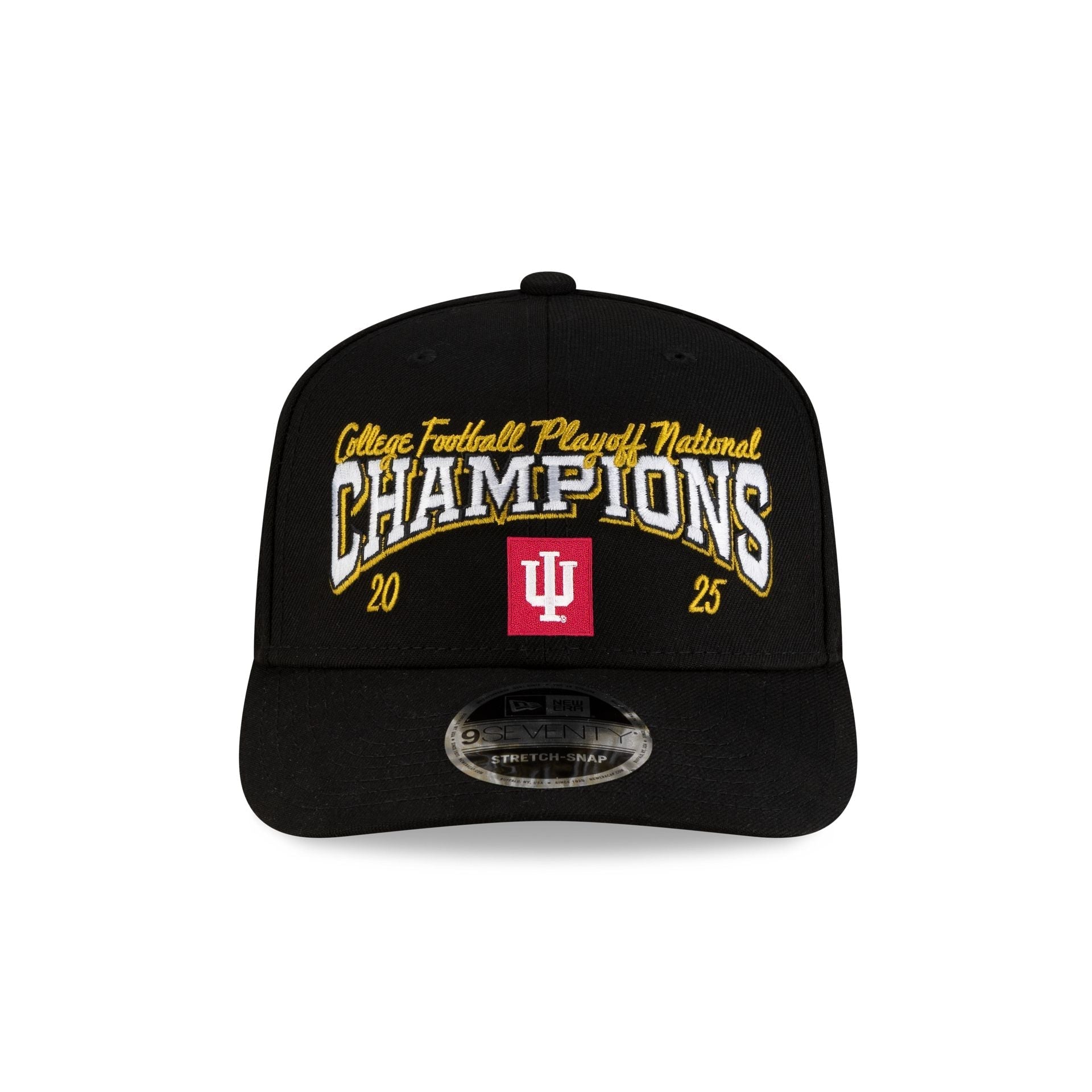 Indiana Hoosiers 2025-2026 College Football Champions 9SEVENTY Stretch-Snap Hat