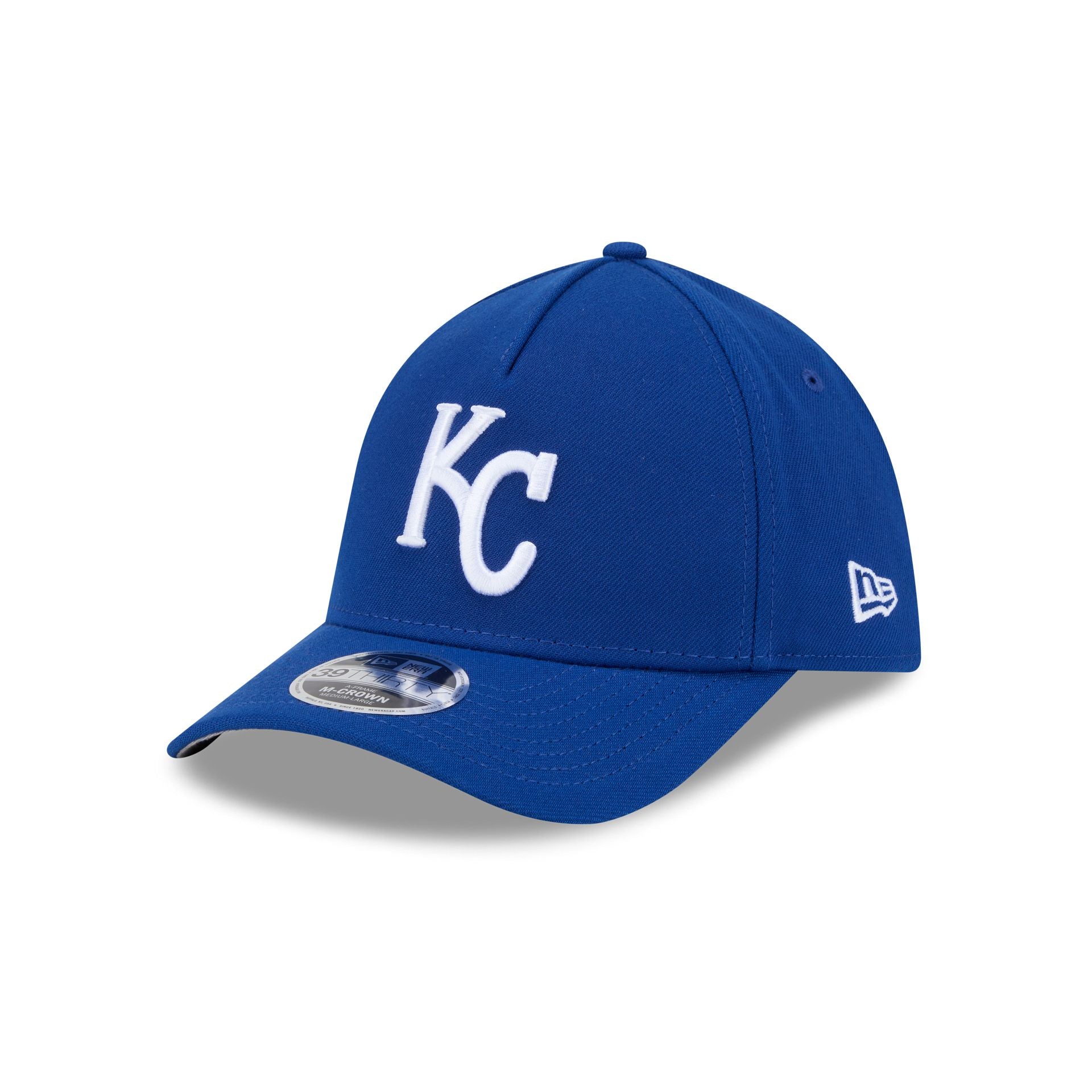 Kansas City Royals 39THIRTY M-Crown A-Frame Stretch Fit Hat