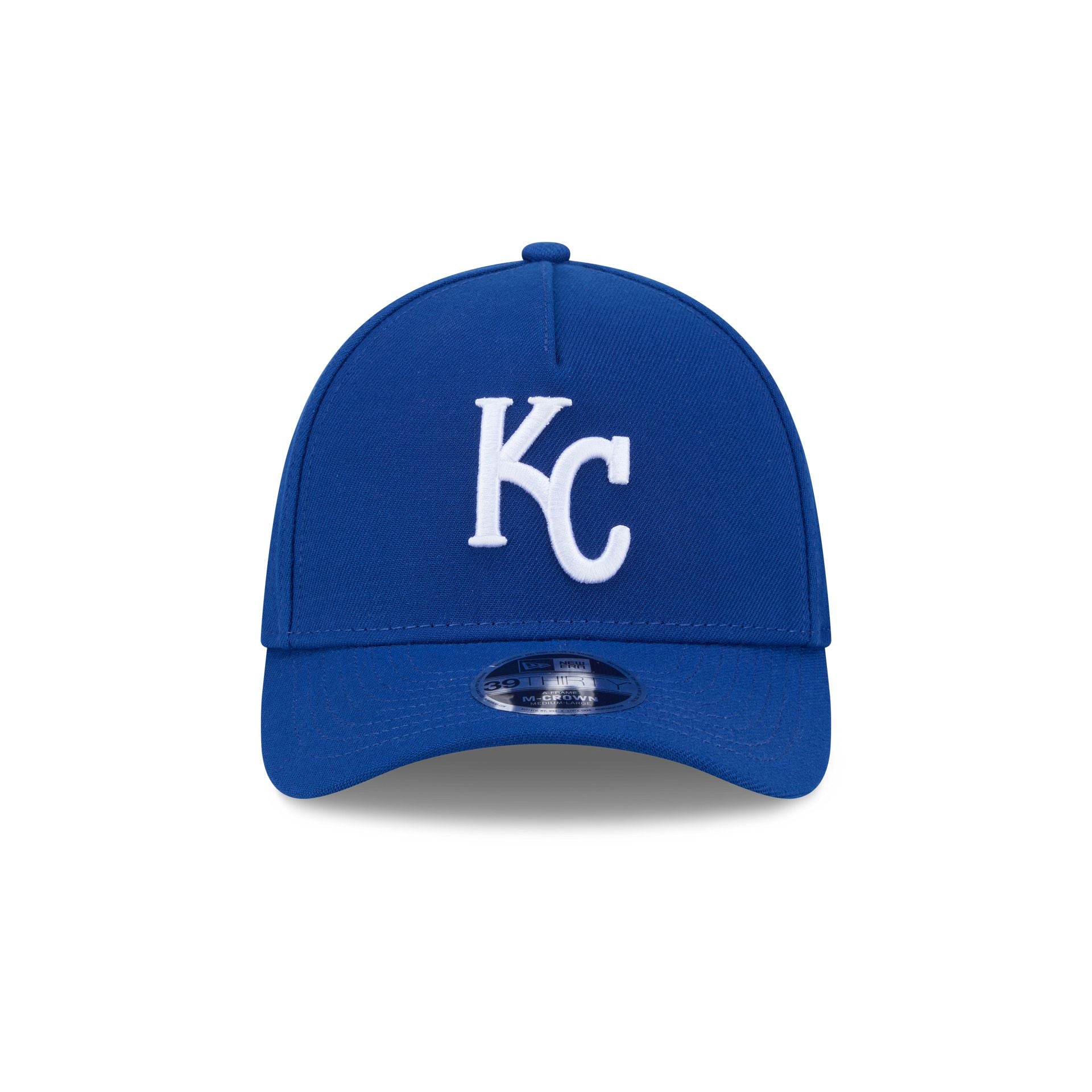 Kansas City Royals 39THIRTY M-Crown A-Frame Stretch Fit Hat