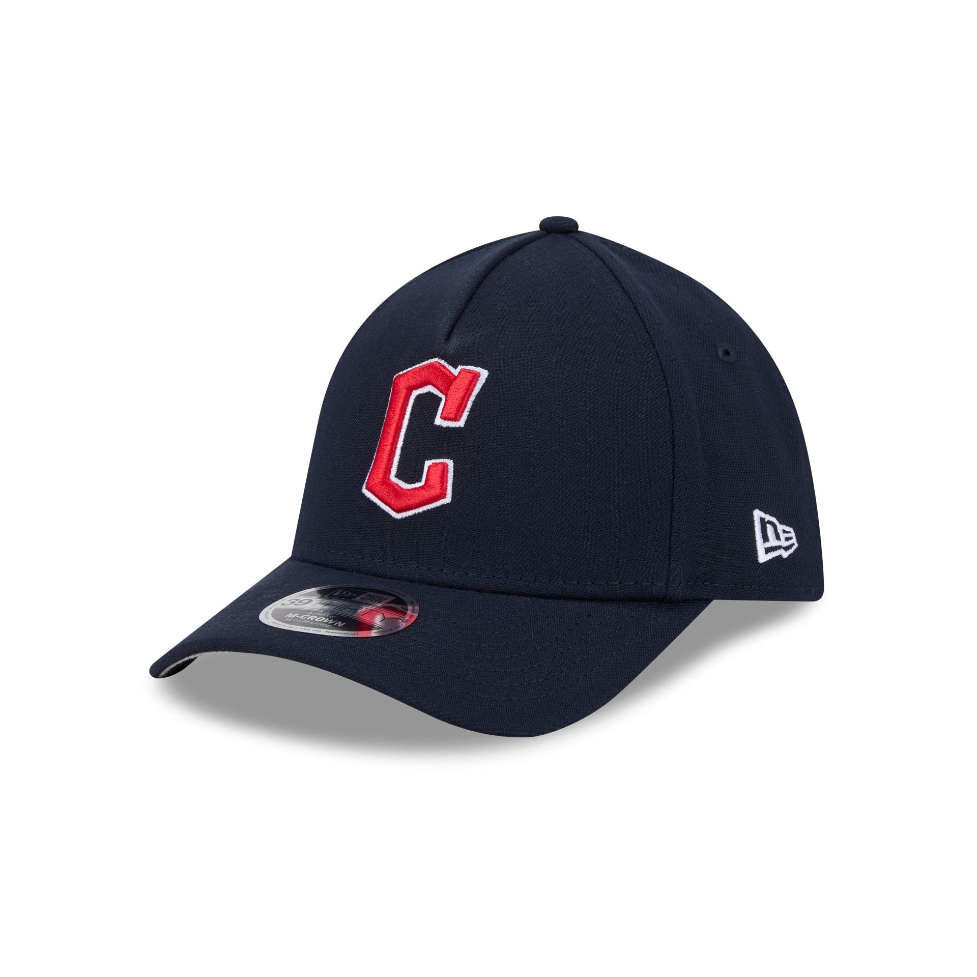 Cleveland Guardians 39THIRTY M-Crown A-Frame Stretch Fit Hat