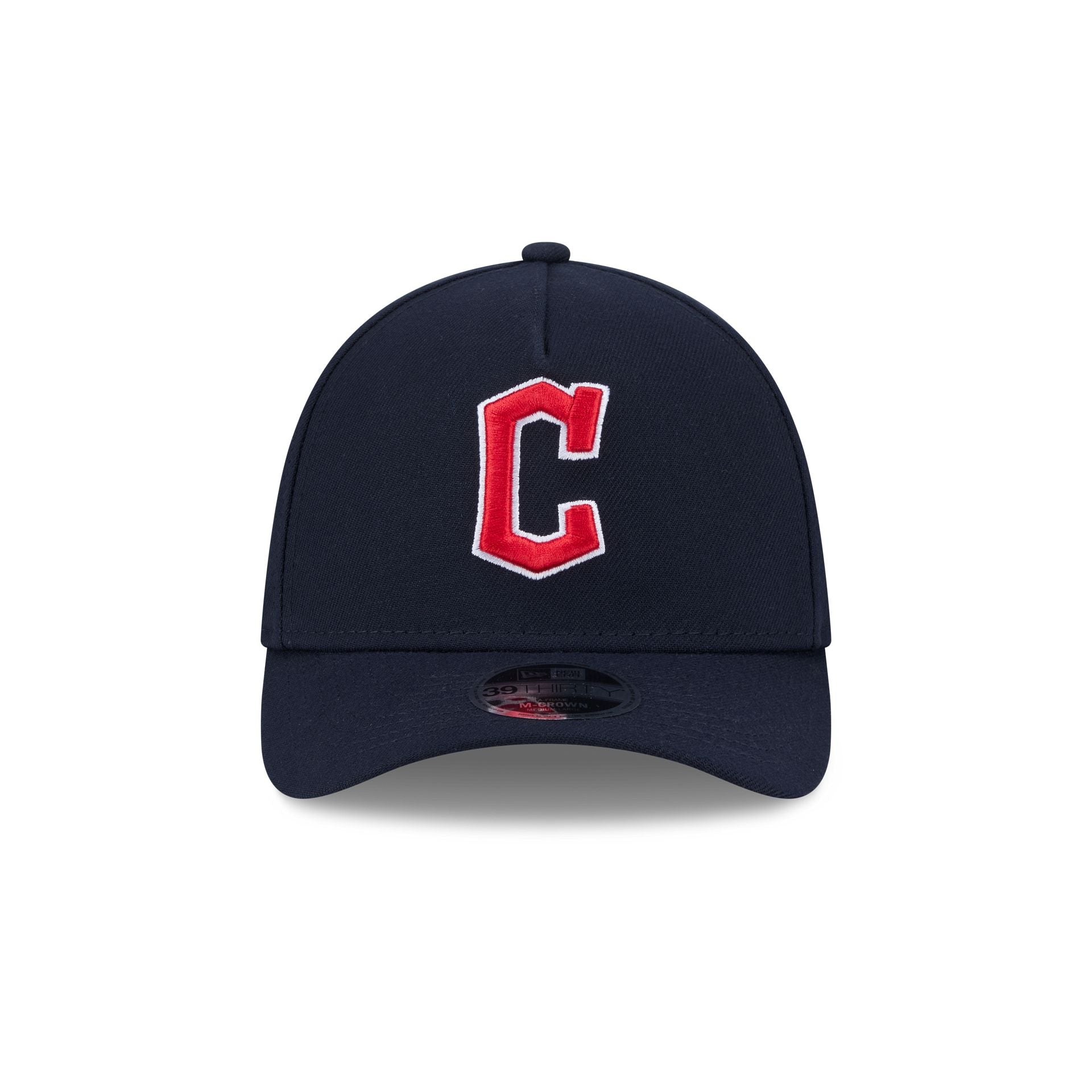 Cleveland Guardians 39THIRTY M-Crown A-Frame Stretch Fit Hat