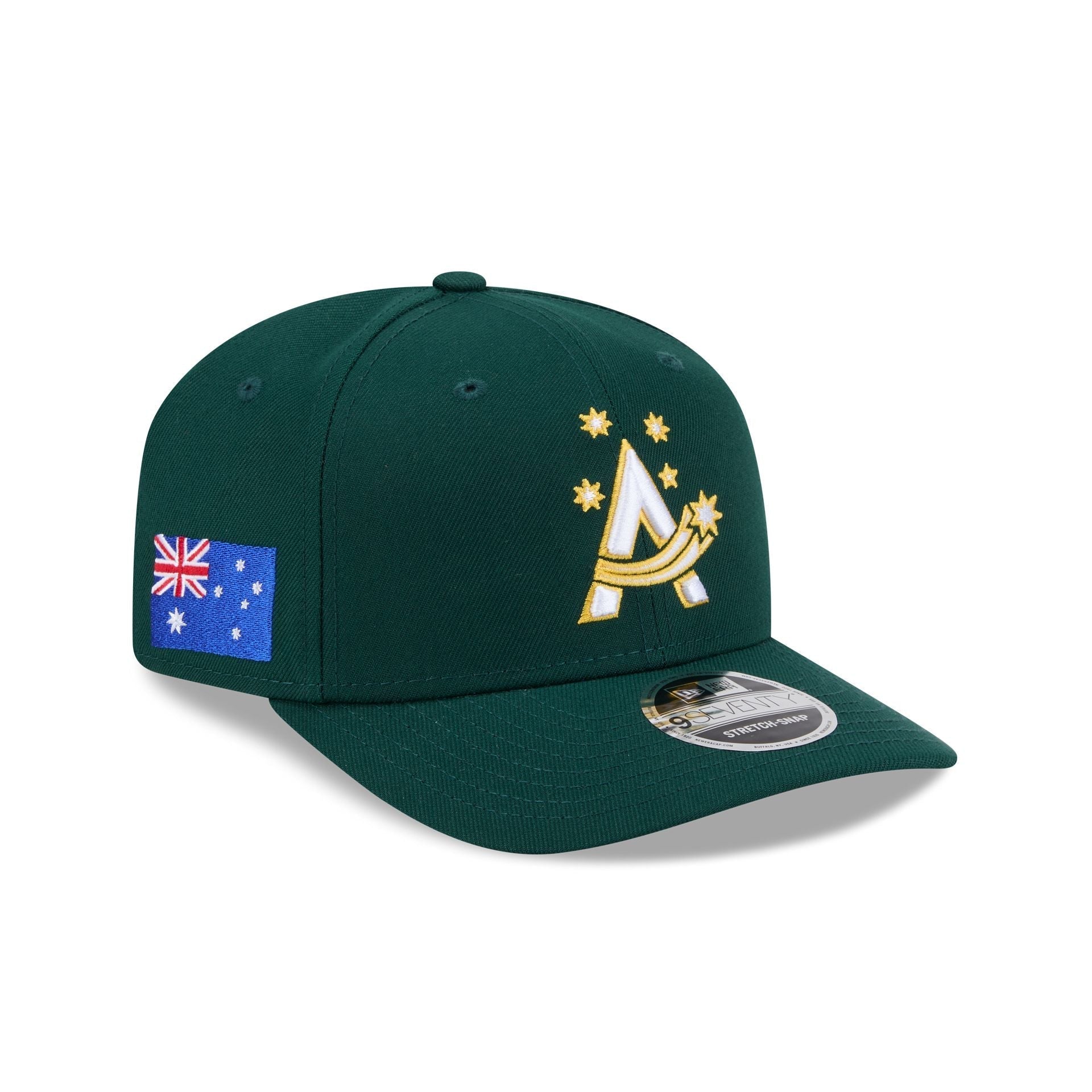 2026 World Baseball Classic Australia 9SEVENTY Stretch-Snap Hat