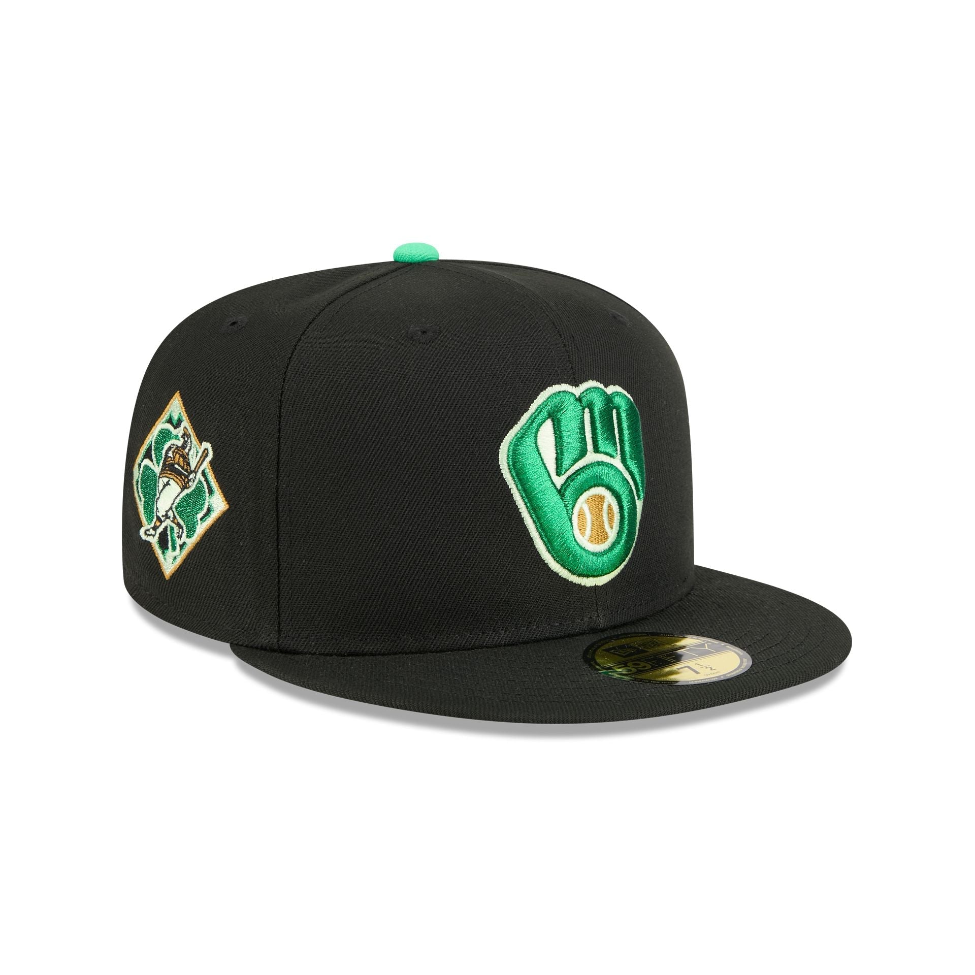 Milwaukee Brewers St. Patrick's Day 2026 59FIFTY Fitted Hat