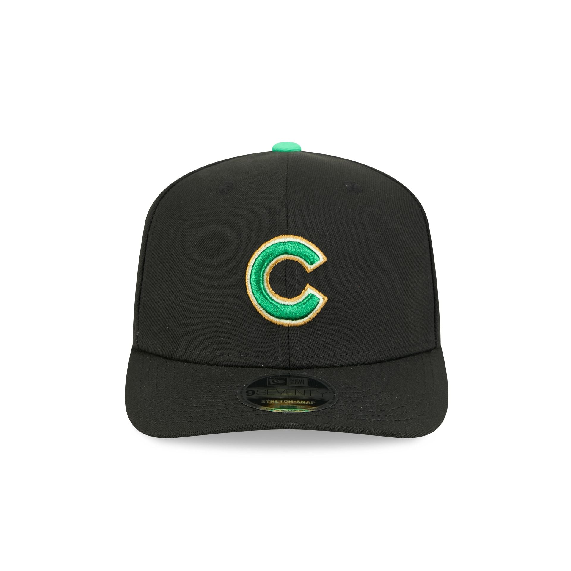 Chicago Cubs St. Patrick's Day 2026 9SEVENTY Stretch-Snap Hat