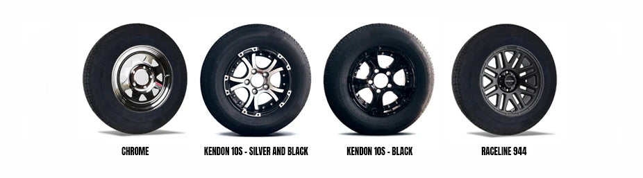 13" Spare Wheel with Radial Tire - Replacement Wheel & Tire