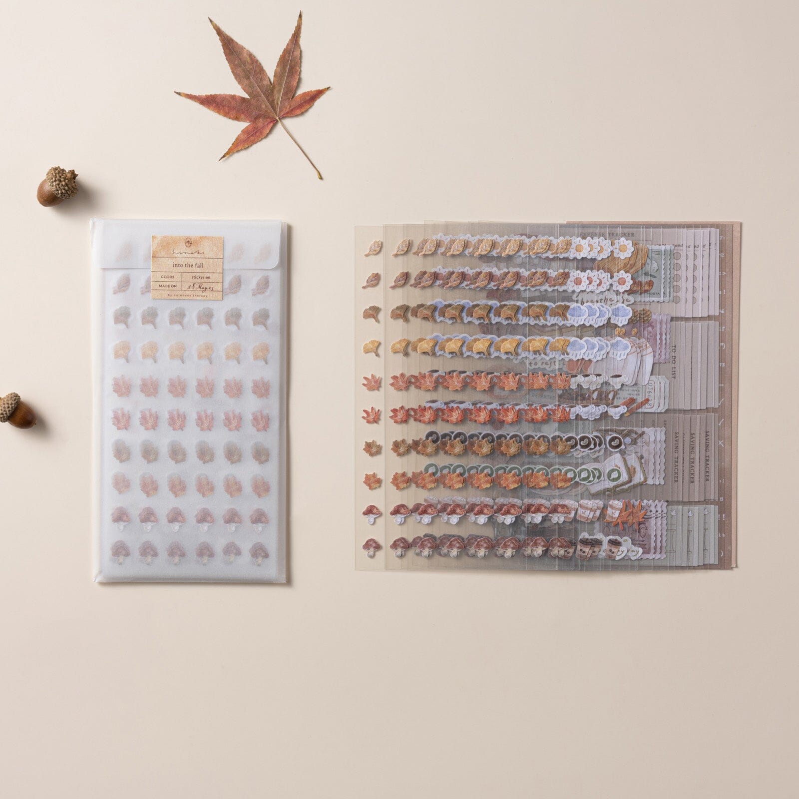 Hinoki - ‘Into the Fall’ Mixed Insert + Sticker Set