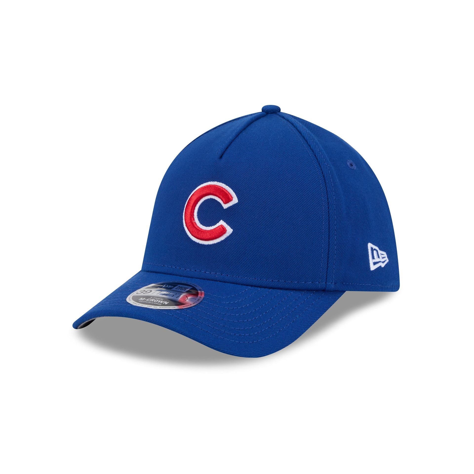 Chicago Cubs 39THIRTY M-Crown A-Frame Stretch Fit Hat