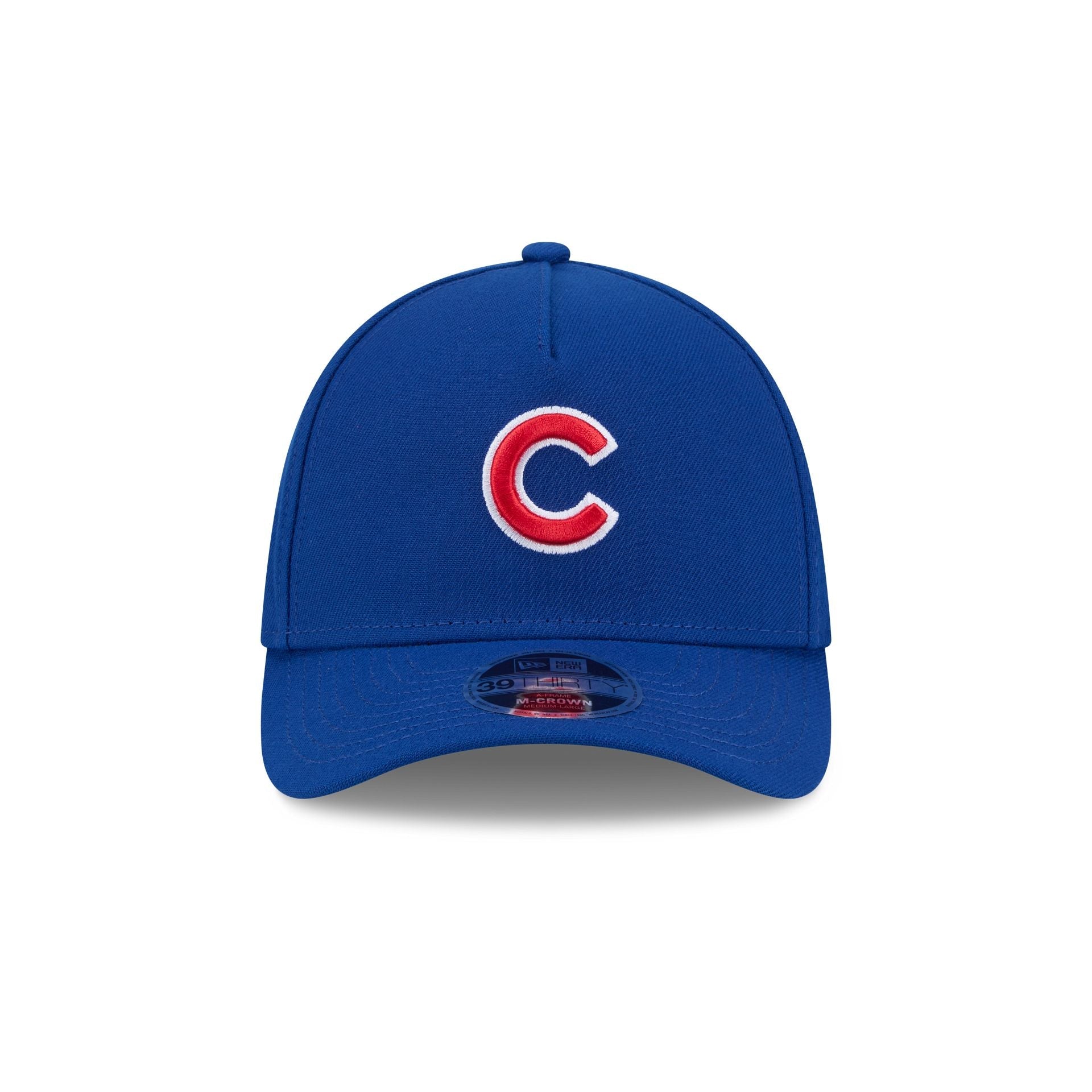 Chicago Cubs 39THIRTY M-Crown A-Frame Stretch Fit Hat