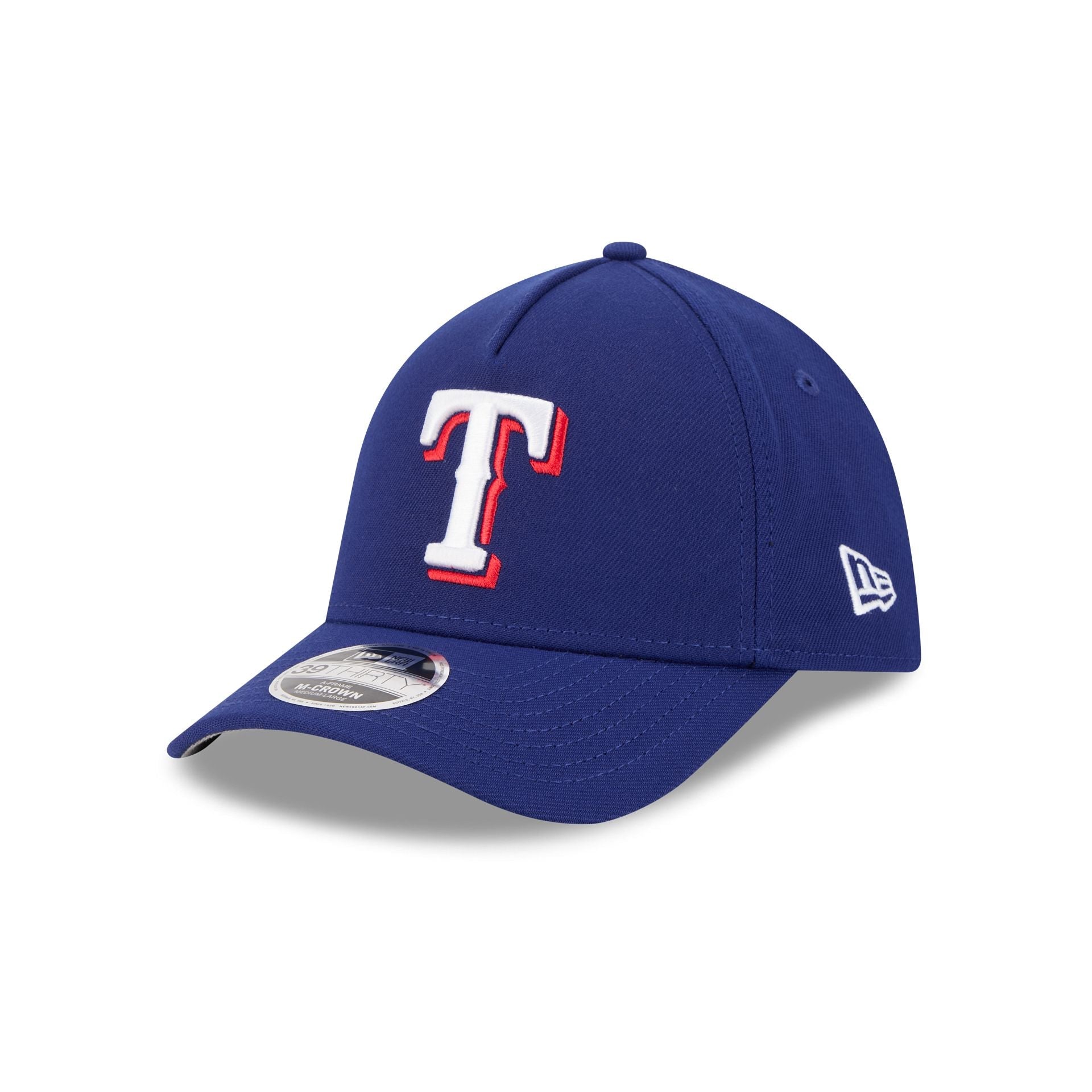 Texas Rangers 39THIRTY M-Crown A-Frame Stretch Fit Hat